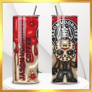 Jason  -  20oz Tumbler Stainless Steel - Design created by me